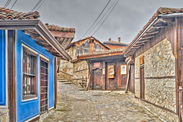 Fototapeta na wymiar Koprivshtitsa, Bulgaria, HDR Image