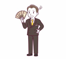 立派な格好をした社長さん