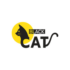  Cat logo template Vector illustration