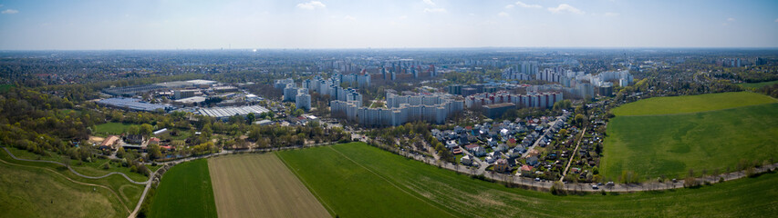 Berlin: M&auml;rkisches Viertel -
Aufnahme mit der Drohne