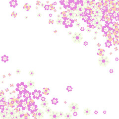 Yellow Paper Cut Flowers. Shadow Beauty Bouquet Pattern. Mother Bud Vector Backdrop. Conceptual Craft Rendering Pattern. Isolated Paper Cut Flowers. Floral Art.