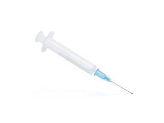 Fototapeta premium Syringe isolated on white background