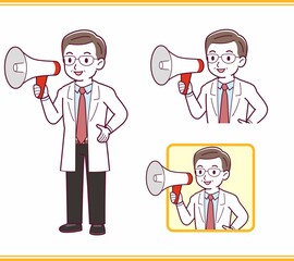 お医者さんのイラスト