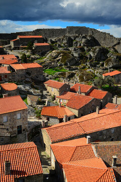 The walled town of Sortelha, Beira Baixa, Portugal