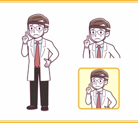 お医者さんのイラスト