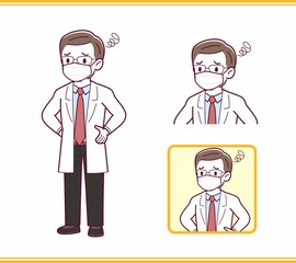 お医者さんのイラスト