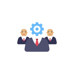 Expert Team icon in vector. Logotype