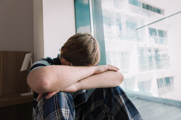 depression from staying at home, stress and exhastion, mental challenge