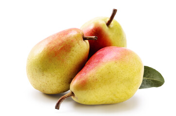ripe pear fruits