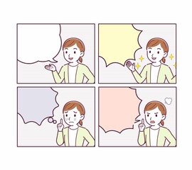 キャラクターと漫画