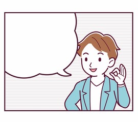 キャラクターと漫画