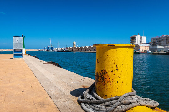 Gandia Beach and Port