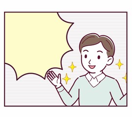 キャラクターと漫画