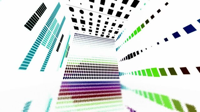 CONCERT abstract background texture colorful neon animated led stage