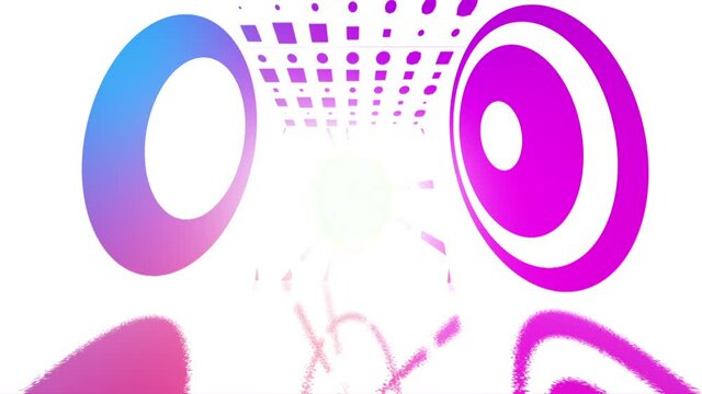 CONCERT abstract background texture colorful neon animated led stage