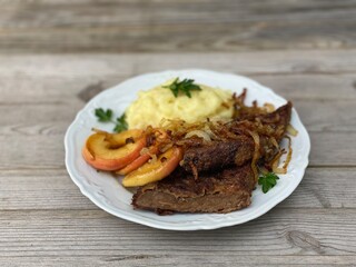 organic lifestyle gebratene leber 