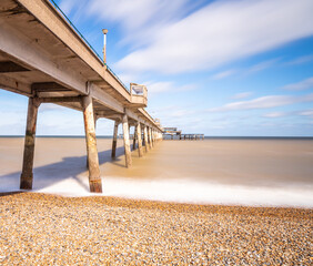 Deal pier , open 1n 1957, is the last remaining fully intact leisure pier in Kent, UK.