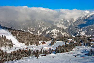 Courchevel 1850 Three Valleys Ski Resort French Alps France