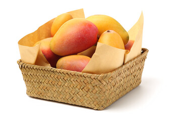 Mango on a white background