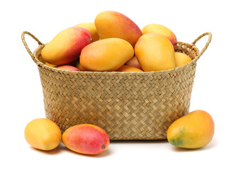 Mango on a white background