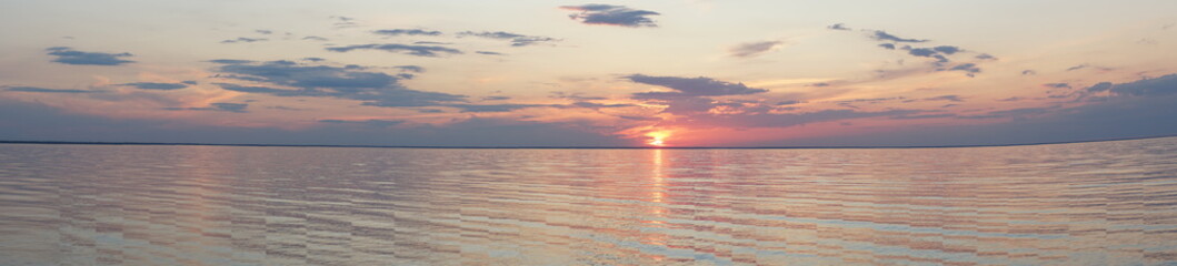 Obraz premium Sunset on the sea