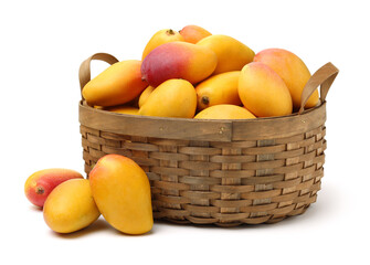 Mango on a white background