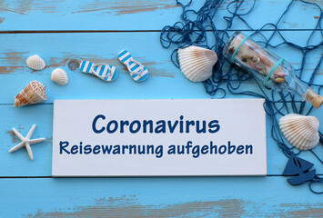 Coronavirus Reisewarnung  aufgehoben