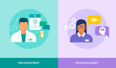 Psychiatrist vs psychologist