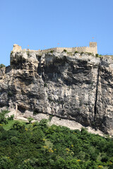 Castle in the mountains, southern France