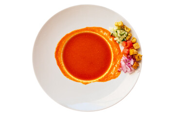 Andalusian gazpacho. Spain