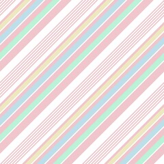 Rainbow Stripe seamless pattern background in diagonal style