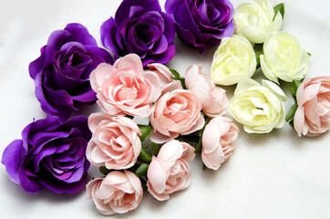 bouquet of pink roses