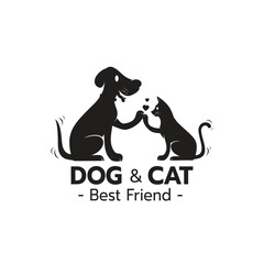 Logo Cat and dog