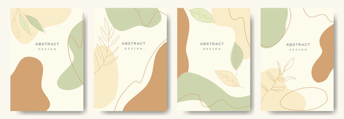 cover design elements set with copy space for text.Abstract vintage background.or Ideal for postcards,poster, business card,flyer,brochure,magazine,social media and other.vector illustration