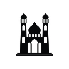 mosque logo icon design template