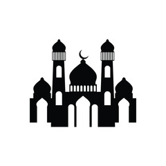 mosque logo icon design template
