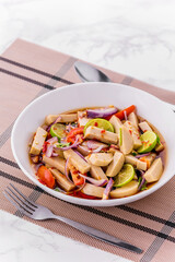 Fermented pork sausage with fermented fish