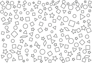 Obraz premium abstact background of geometry pattern.