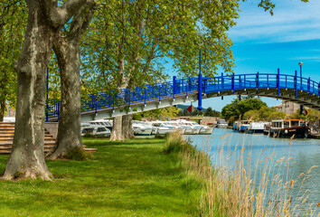 The Canal du Midi is a landmark in the south of France.  The gentle meandering waterway is a Mecca for holidaymakers and boat enthusiasts. 