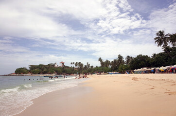 Naklejka premium Sri Lanka Beach