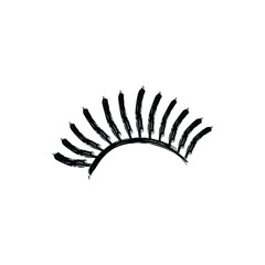 eyelashes logo  icon design template