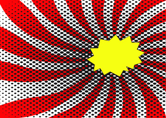 ABSTRACT  COMIC ZOOM BACKGROUND