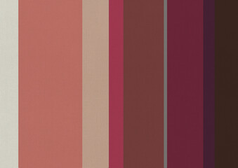 Fototapeta premium Cotton fabric texture printed with red colored stripes.