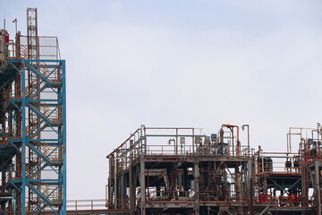 Fototapeta na wymiar economy industrial plant technology building photo