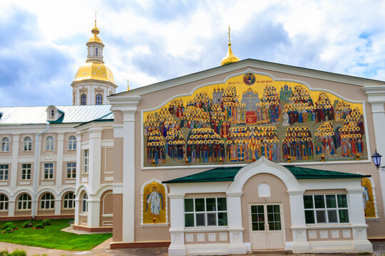 Holy Trinity-Saint Seraphim-Diveyevo convent in Diveyevo, Russia