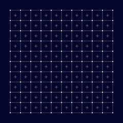 HUD grid modern interface. Grid technology background. Vector illustration