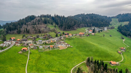 Heiligenschwendi im April 2021, Schweiz