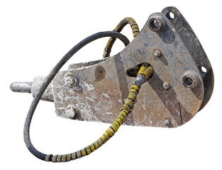 Hammer attached equipment for drilling and breaking