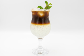 cocktail with mint