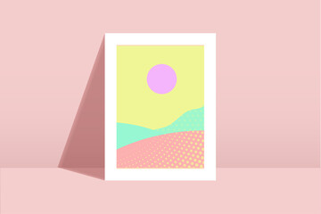 minimalist wall art design. Simple and clean wall art or poster ready to print. Wall frame, art or poster for bed room, living room, lawn and office decor